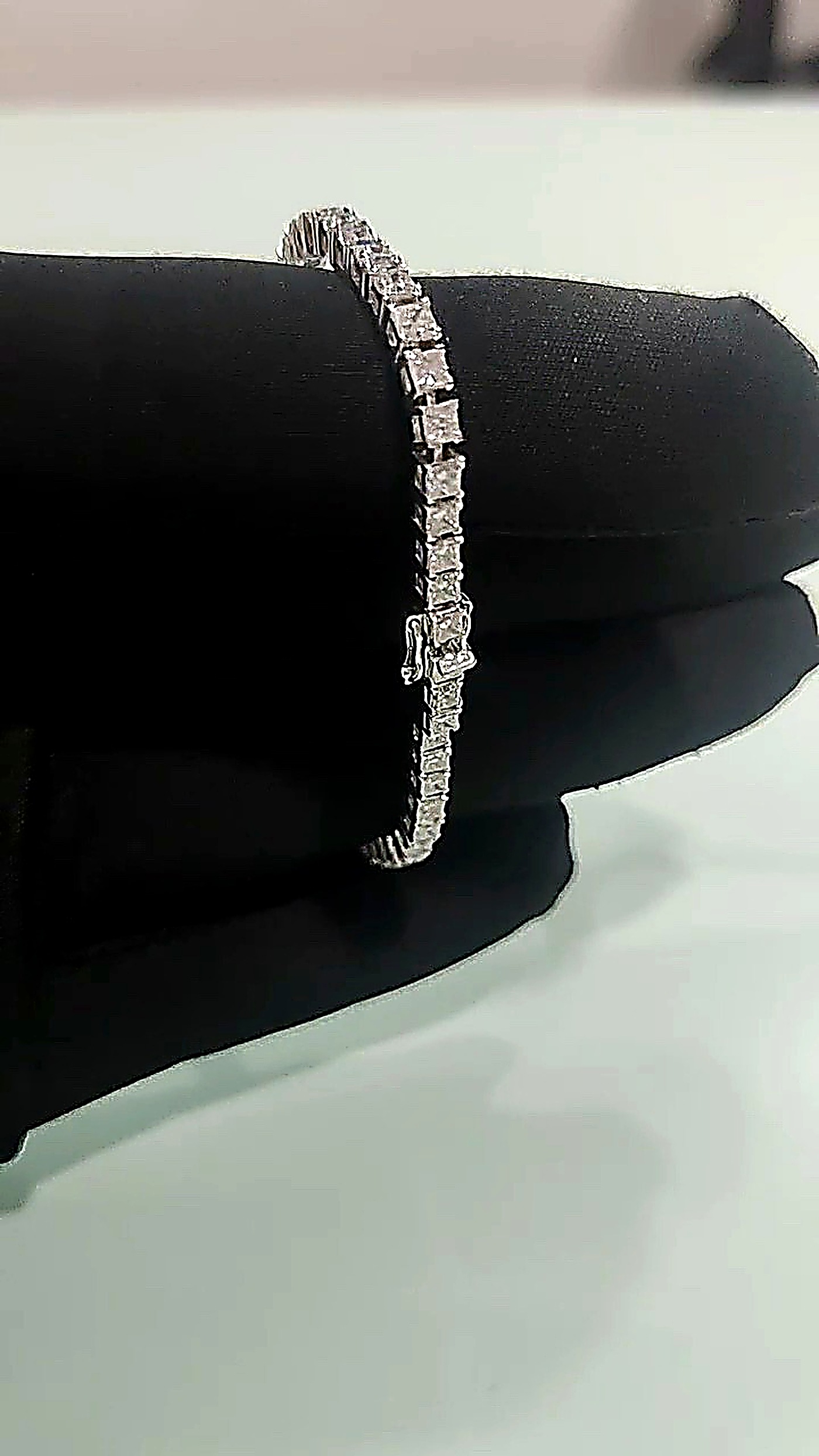 Square Tennis Bracelet